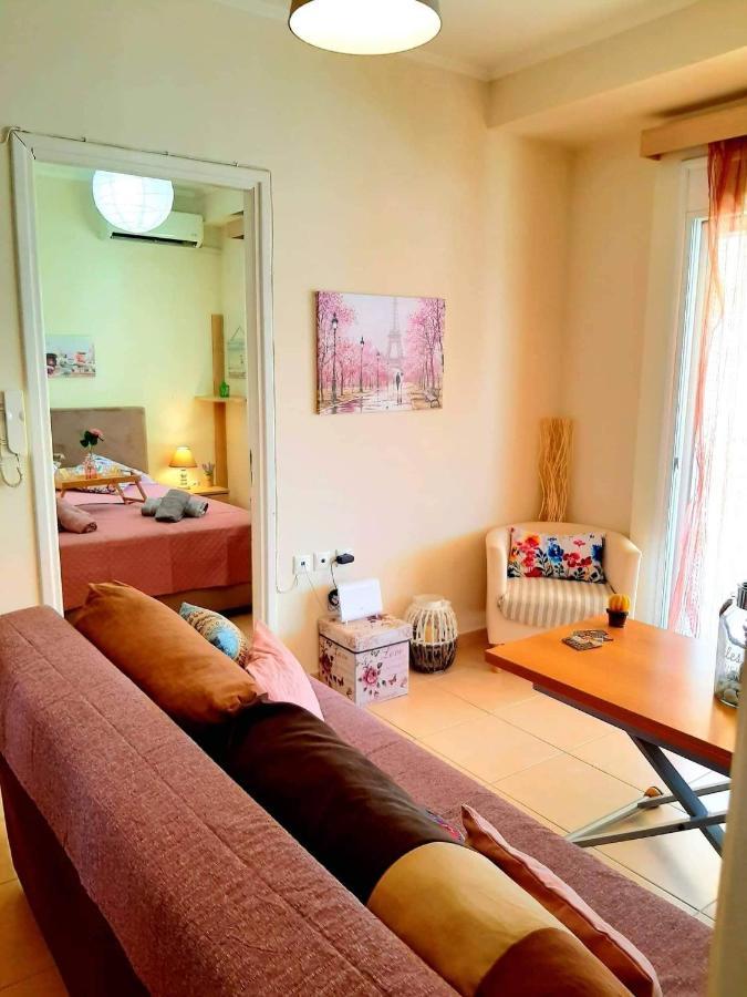 Central Square Appartment With Panoramic View Kalamata Bagian luar foto